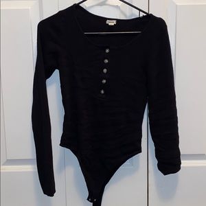 Black garage body suit never worn